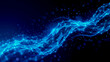 © MDMizanur - Abstract digital network with glowing nodes and lines on dark background. Ideal for themes of AI, big data, cybersecurity, communication, and futuristic technology.