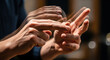 © hilwanstock - Hands in motion demonstrating sign language communication and expression.