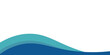 © Kayra Muhit - Gradient Wave Footer Illustration eps10, Vector