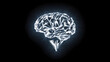 © Jack - The diamond brain is a symbol of genius and a high IQ.