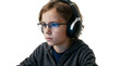 © Melissa - Young boy gamer or student using technology