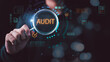 © Images for you - Quality inspector operates digital verification system for compliance control, audit tracking, data validation, process monitoring, risk assessment, workflow accuracy, and secure quality management.