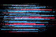 © hiro - スタイリッシュなダークグリッチと抽象的な幾何学模様