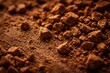 © AkuAku - Macro perspective of instant coffee granules showing rough texture on background