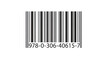 © jannatul - A white outlined barcode with the isbn number 978-0-306-40615-7 displayed in a thin, glowing font against a solid black background