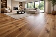 © NeuralNiche - Upgrade to a modern home with European oak hardwood flooring showcasing rich wood grain replacing carpet