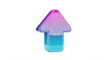 © MUNEEA - Modern upward arrow icon with gradient colors