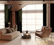 © murattellioglu - 3d render of luxury home interior, living room