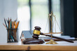 © Surachai - Legal consultation for real estate matters law office business meeting professional environment close-up view real estate law