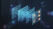 © Budi - Artificial Intelligence Deep Learning Concept with Multi-layered Neural Network Visualization and Data Science Background