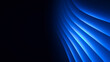 © Jan Habarta - Abstract dark blue background with glowing curved lines and light rays for futuristic technology concept and modern digital presentation backdrop with copy space