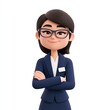 © Khawla - Young business woman.