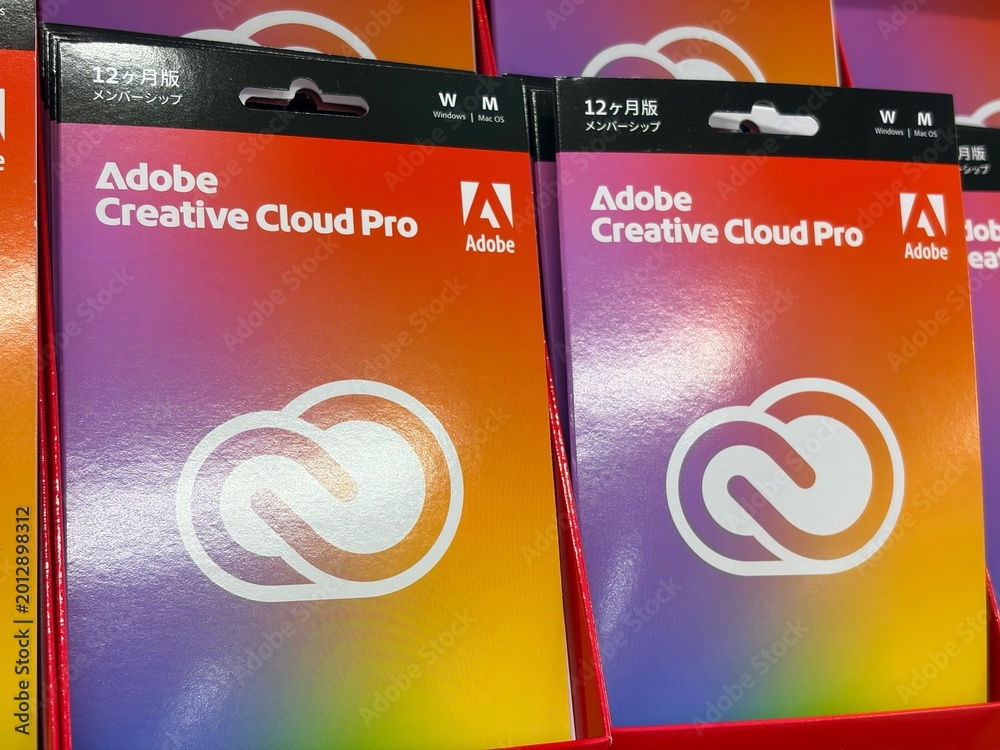 Adobe Creative Cloud Pro prepaid subscription boxes for 12 months ...