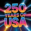 © Nayan - Glowing 250 Year National Celebration with Futuristic Light Streaks and Dynamic Energy