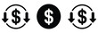 © welcome saiful - Cost reduction icon concept for business savings optimization expense control financial efficiency management strategy design