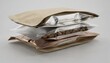 © DigitalSpace - Detailed medium shot showing multilayer pet food packaging with paper foil and film layers engineered for moisture and oxygen barrier performance.