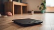 © Alpaca - weighing. Weighing scales on a wooden floor, softly lit with a minimalist composition symbolizing health and balance. wellbeing guides.