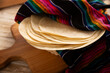 © Sergio Hayashi - Flour Tortillas, called Tortillas de Harina, is a flat bread made with wheat flour and lard or butter, without yeast, and widely consumed daily in Mexico, especially in the north of the country.