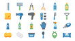 © BUDENGRMX - Vector Icons Set of pet grooming and care icons. EPS Editable