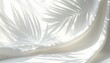 © 恵美 國重 - 白い布の上にヤシの葉影が重なり、左上から柔らかな光のグラデーションが広がる静物イメージ。布の質感と影のコントラストが映え、リゾート感と清潔感を演出する構図。シンプルな余白を活かし、広告、SNS、ポスター、ライフスタイル素材に最適。夏、ウェルネス、ホテル、美容、旅行テーマのビジュアル制作に使いやすいデザイン