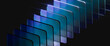© vpanteon - Modular abstract data platform architecture business solution concept 3d rendering background. Digital infrastructure and technology foundation.