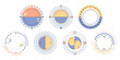 © OGustamil Studios - Circadian rhytm cycle diagram illustration. The 24 hours biological body clock cycle for healthy, hormonal, sleep schedule. Vector isolated