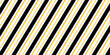 © Zainal - Seamless pattern of diagonal black, yellow, and white hazard stripes. Industrial warning background for safety and construction design.