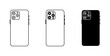 © Anik - Smartphone Case Designs, Modern Mobile Phone Covers, Tech Gadget Accessories, Vector Icons