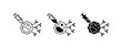 © Golam - Immune Cell Therapy, Syringe Injection, Antibody Treatment, Medical Science Icons