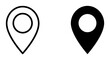 © Jannatul - Location Pin Icons, Map Marker Symbols, Navigation Pointer Graphics, Geo Tag Vector Set