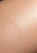 © intothestar - Extreme close-up of smooth, moist skin after hair removal, emphasizing softness and hydration, smooth, clear, skin