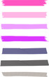 © noormahbub - Pink and Purple Decorative Washi Tape Strips