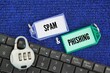 © Fauzi - Laptop keyboard and keys with the words Spam and Phishing. The most important thing to remember, though, is that while all phishing emails are scams, not all scam emails are phishing attacks