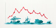 © Nonruedee - Minimal infographic illustrating stages of trade war escalation from tariffs to supply chain disruption and market instability supporting economic analysis and strategic planning decisions