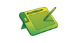© Sultana Lucky - Professional Data Analytics and Market Research Vector Icon of a Magnifying Glass over a Bar Chart with Editable Stroke for Adjustable Line Weight and Custom Graphic Design Optimization.