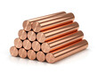 © abdia - Copper Rods Bars Cylinders Stack Metal Rods Industrial Material