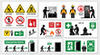 © Hendra - Emergency exit signs and symbols.