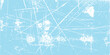 © RED BEIGE - Light blue distressed surface texture vector illustration with sharp intersecting scratch lines and grunge weather marks isolated on a plain white background for design