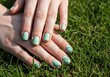 © Jubida - Vibrant Turquoise Nail Polish Fresh Summer Manicure for Hands Toes in Sunlit