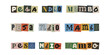 © velikiyzayats - PESA NDIO MAMBO. Swahili phrase in ransom note style collage letters, money is the thing, typography design
