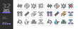 © Yumagema - Organic molecule icon set collection - colored outline line art style. Carbon atom carbohydrates Condensation Hydrolysis  Reaction Fatty Acid Lipids Monosaccharide Nucleic Acids Nucleotide Proteins.