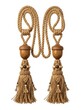 © markdefined - Pair of Decorative Curtain Tiebacks with Acorn and Tassel Details
