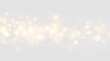 © LIUBOV - White dust glowing magical sparkle particle shine abstract festive transparent background light illustration effect.
