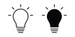 © Chummi - Idea icon. Glyph solid icons collection. Line symbols