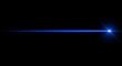 © Moni - Bright Blue Laser Beam Across Black Background light