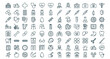 © Md - Editable stroke medical icon set healthcare vector collection