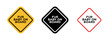 © sadid - Fur baby on board sign in flat style. Basic vector symbol illustration