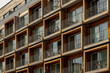 © Alexander - Stockholm, Sweden  Modern residential apartment building house facades in the Taby Park district.