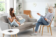 © Pixel-Shot - Female psychologist talking to teenage girl in office