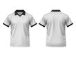 © Irhasalfahad - White plain HD soccer jersey mockup, plain jersey template, plain soccer jersey front and back view